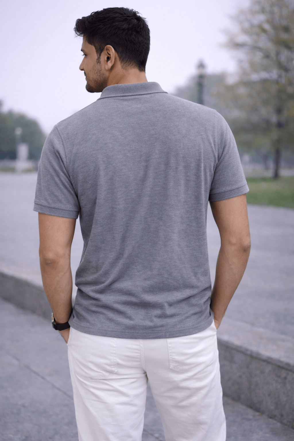 Light Grey-Polo (3)